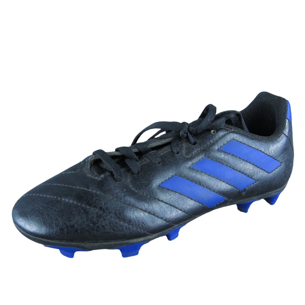 adidas Boys Sneaker Shoes Sz Y 3 Medium Athletic Black Synthetic Lace Up